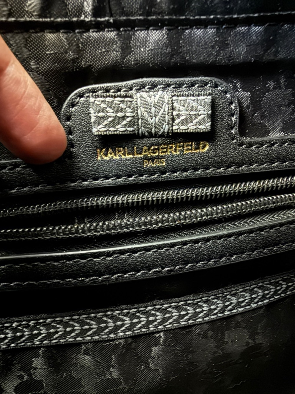 Karl Lagerfeld Ivette Bag Tote Leather - Picture 4 of 10
